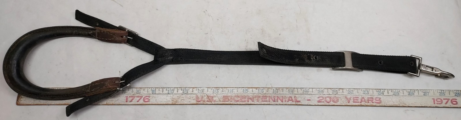 Adjustable Leather Crupper W/ Nylon Strap - 0702255