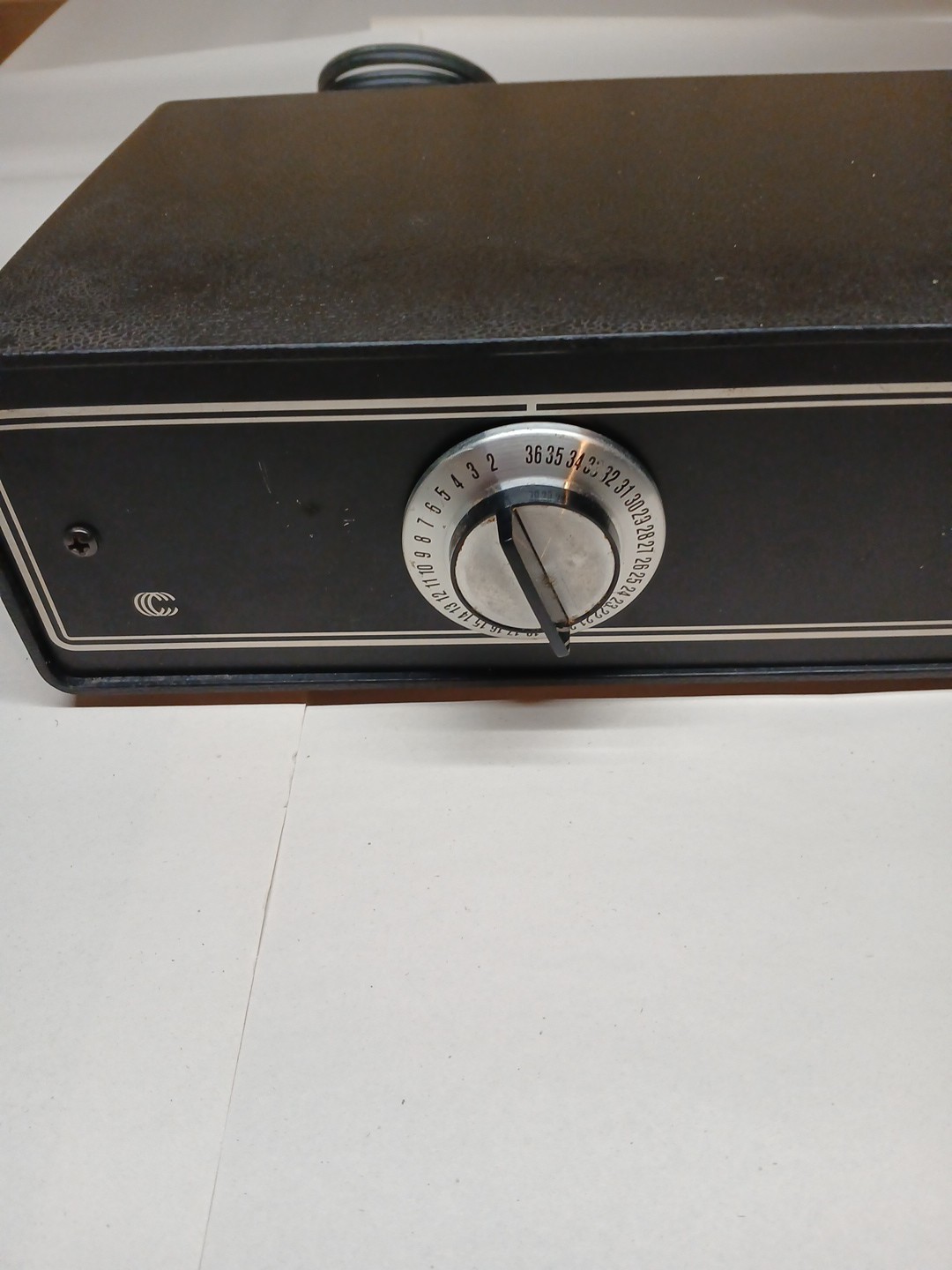 CCC Analog RF Dial Tuning Cable Tv Box