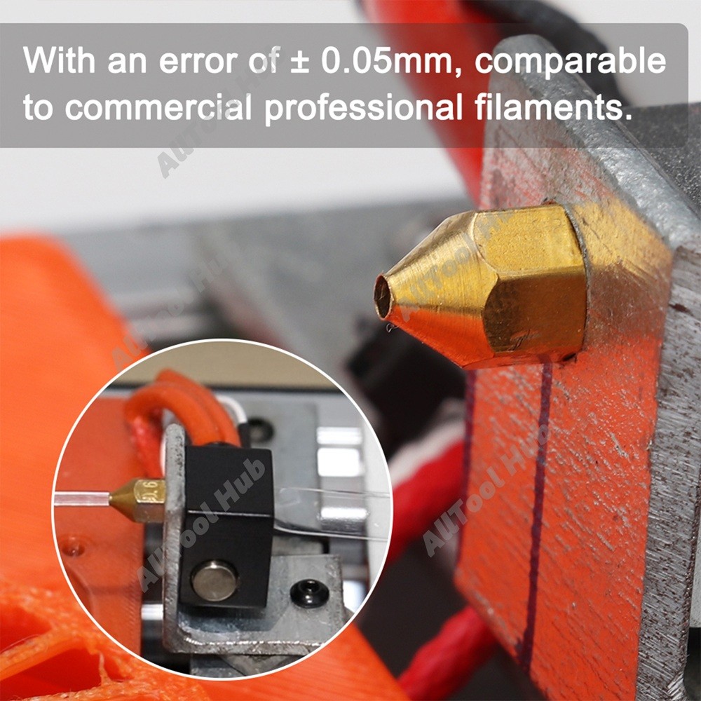 Desktop Filament Extruder 1.75mm Plastic Recycler Maker Machine for 3D Printer