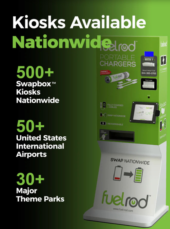 🔋 FuelRod USB C Portable Charger Kit Includes All Cables & Adapters 🔋