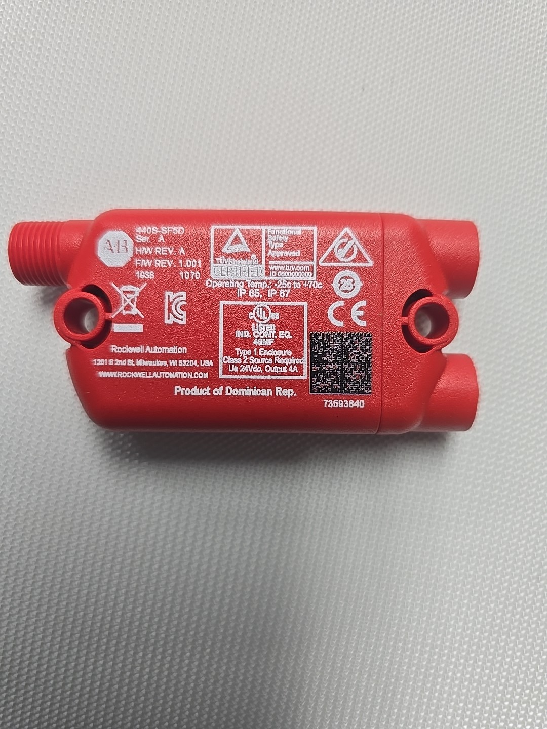 Allen-Bradley 440S-SF5D Guard Link