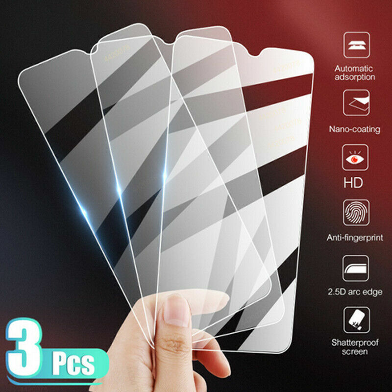 For iPhone 15 14 13 12 Pro Max 11 X 8 7 6 Tempered Glass Screen Protector Cover