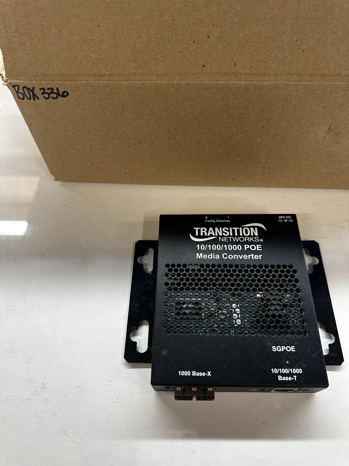 TRANSITION NETWORKS 1000 BASE -X TO 10/100/1000 BASE-T SGFEB1019-130