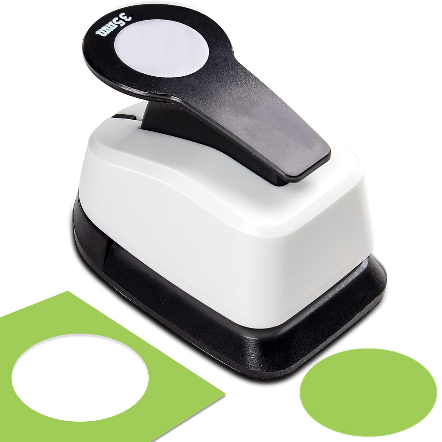 Hole Punch, 1.37 Inch Circle Punch, 35mm Circle Punches for Paper Crafts, Círcul