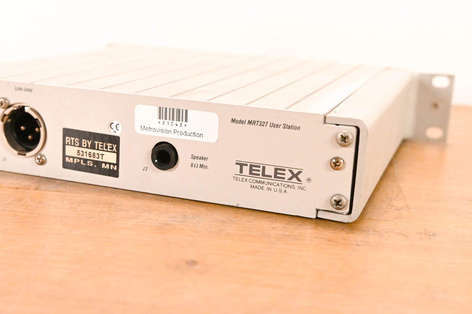 RTS MRT-327 2-Channel Intercom User Station CG01TKU