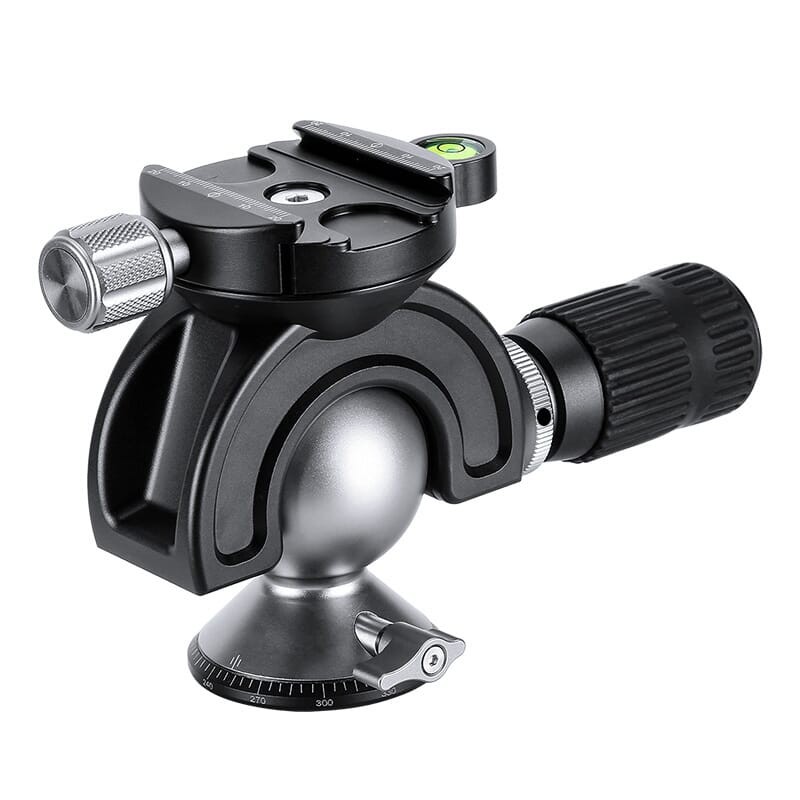 Leofoto MH-60 Arca Compatible Panning Ball Head w/Handlebar Control MH-60: NEW