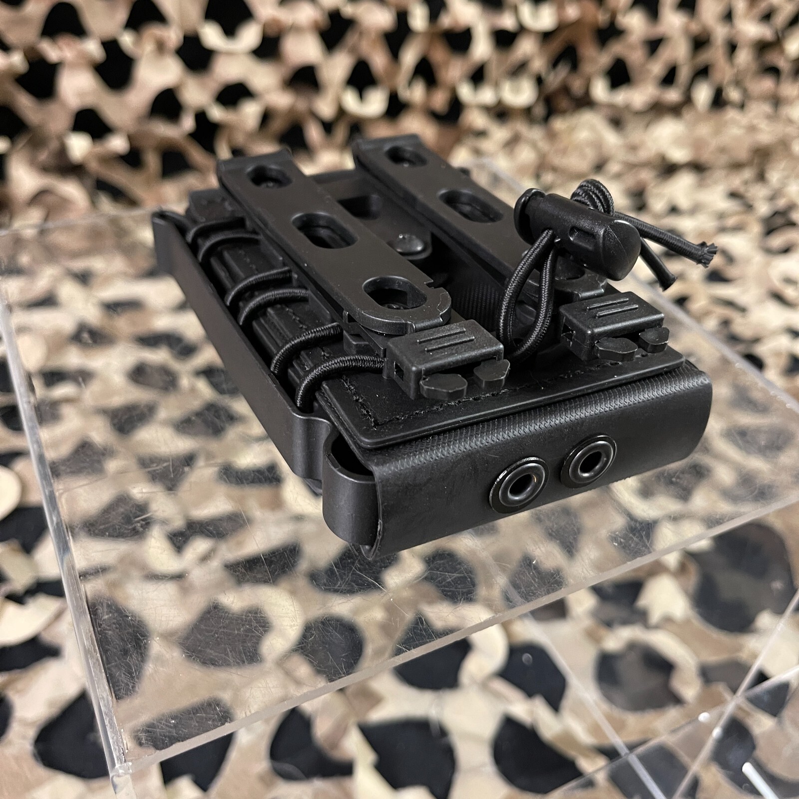 NEW Warrior Molle Pull Down Magazine Holder For Tippmann TMC Magazines - Black