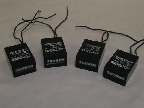 4 DURANT DIGITAL INSTRUMENTS MACHINE COUNTER 6-Y-4119 (D20)