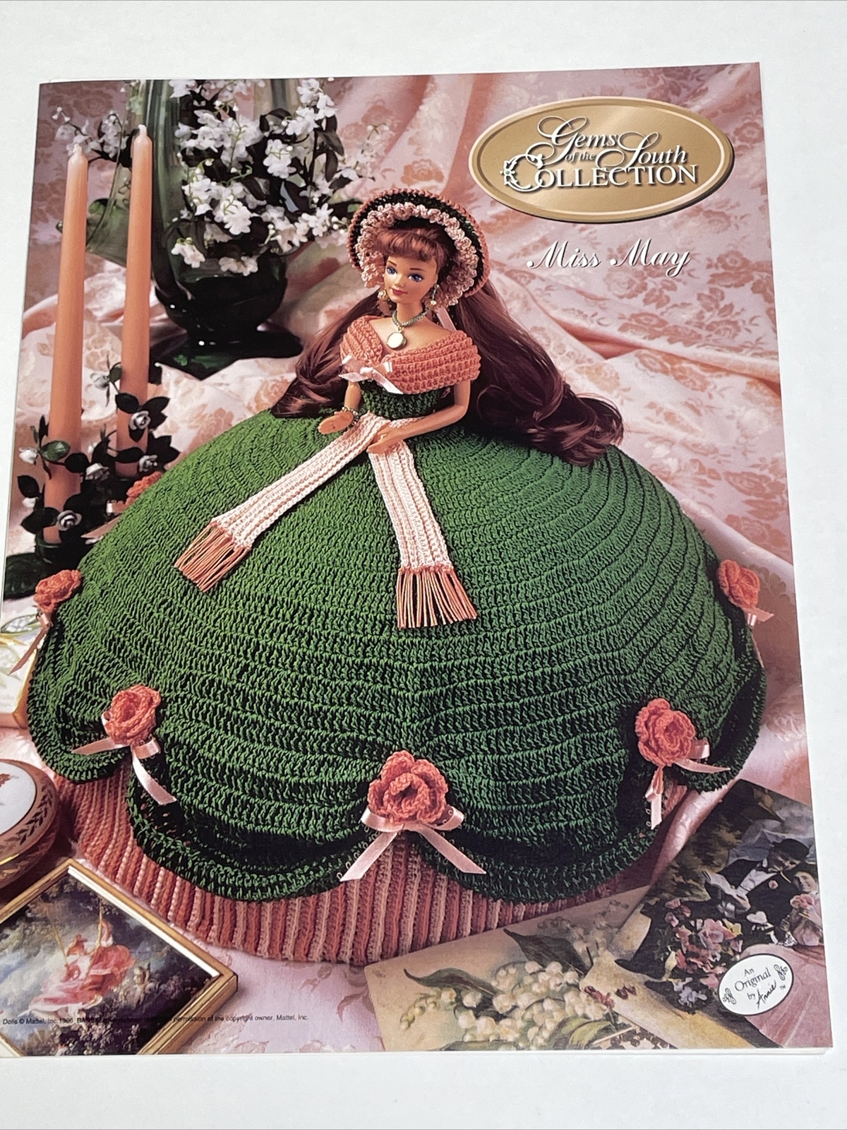 Miss May Gems of the South 11 1/2" Fashion Doll Dress Crochet Pattern