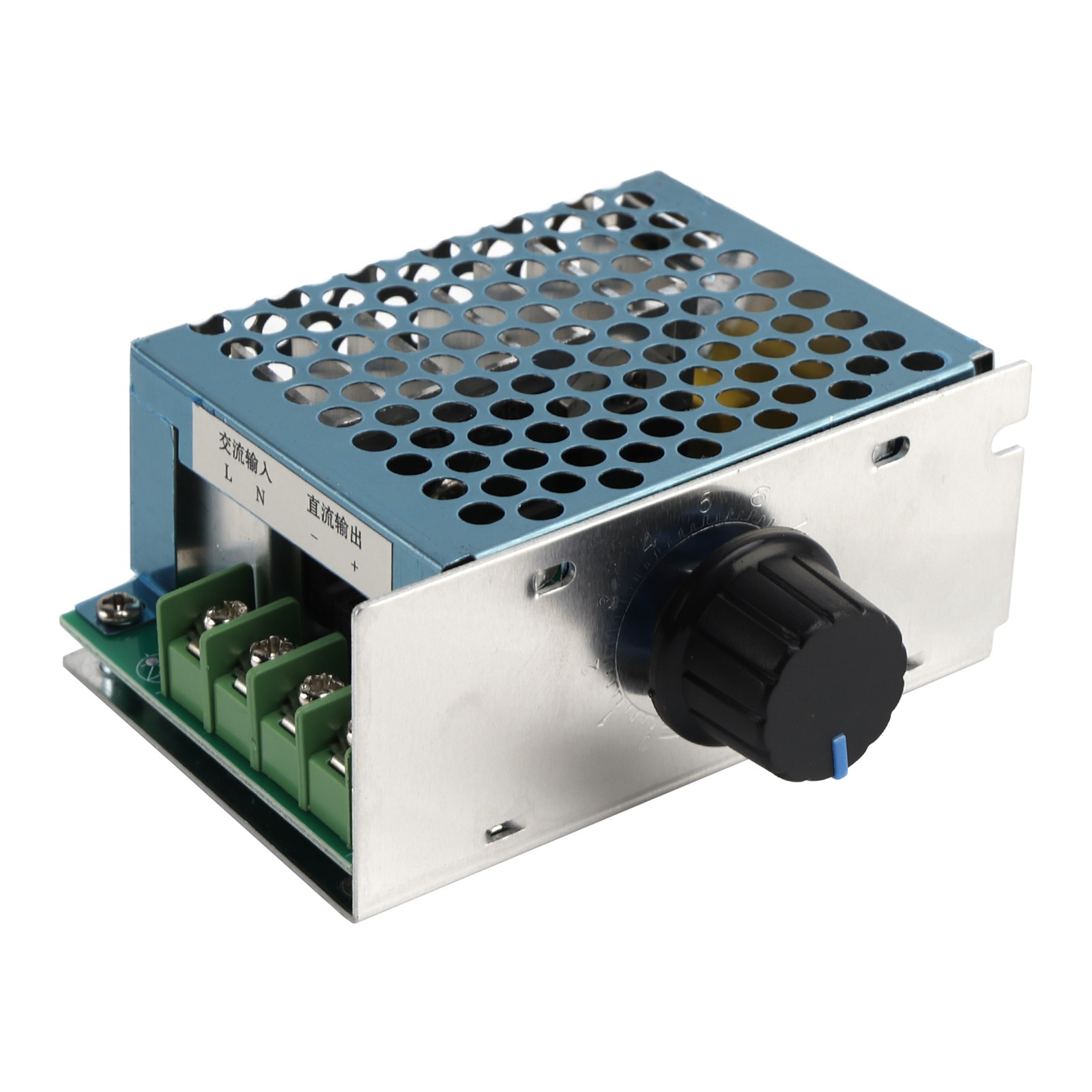 AC 220V Input Knob 20A DC 220V*Motor Speed Controller Regulator Switch.