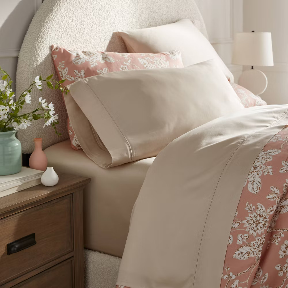 Twin/Twin Extra Long 320 Thread Count Cool TENCEL Lyocell Sheet Set True
