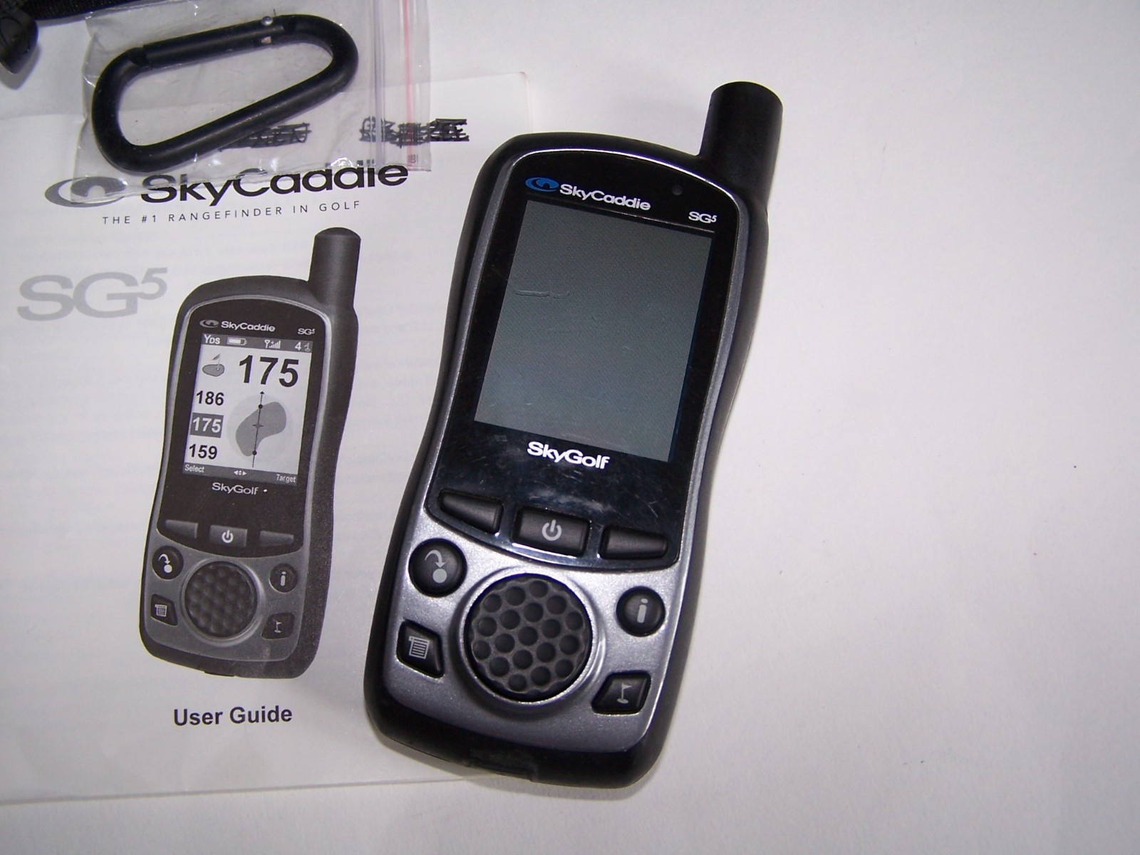 SKYCADDIE SG5 HANDHELD GOLF COURSE RANGEFINDER GPS