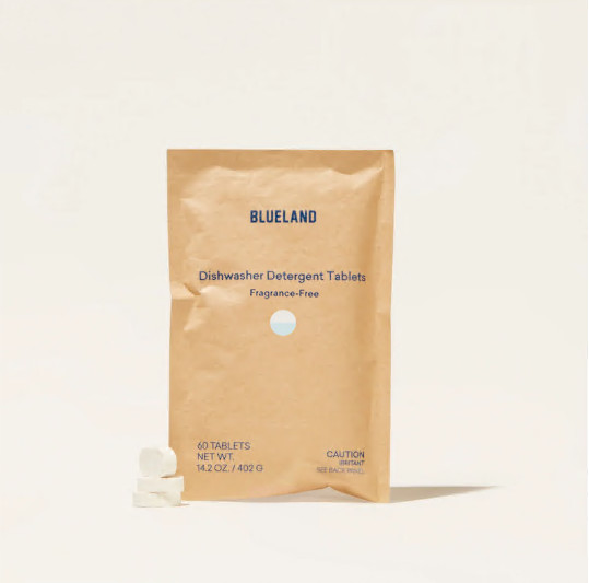 Blueland Dishwasher Detergent Tablets Refill Fragrance-Free 60 tablets