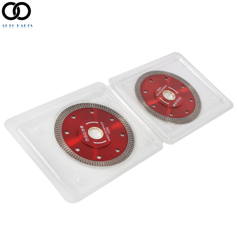 2Pack 4.5 inch Super Thin Diamond Porcelain Saw Blade Ceramic Cutting Disc