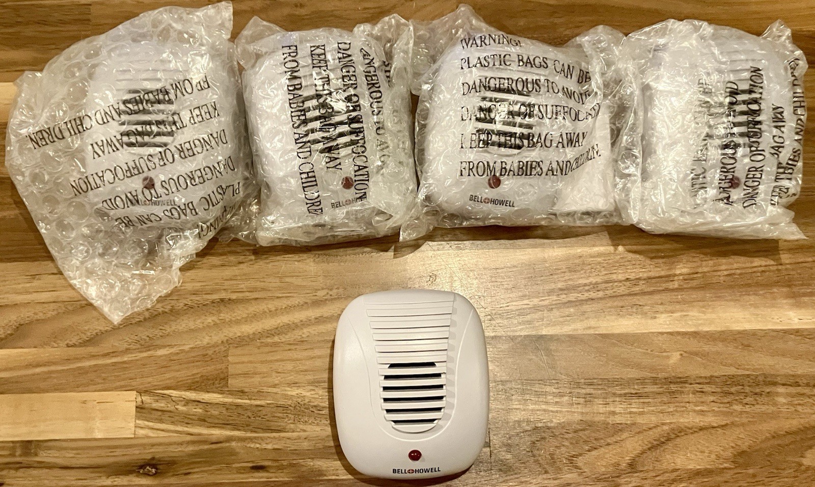 LOT OF 5 Bell & Howell Ultrasonic Pest Repeller Direct Plug-In Model SB-101B