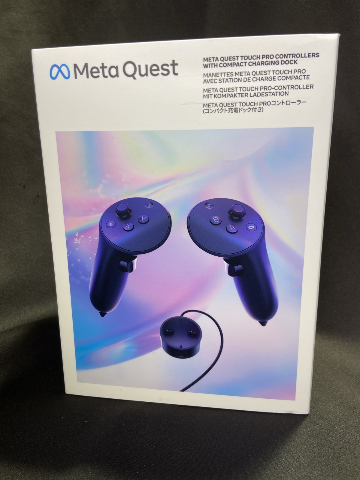 Meta Quest Pro Controllers With Compact Charging Dock
