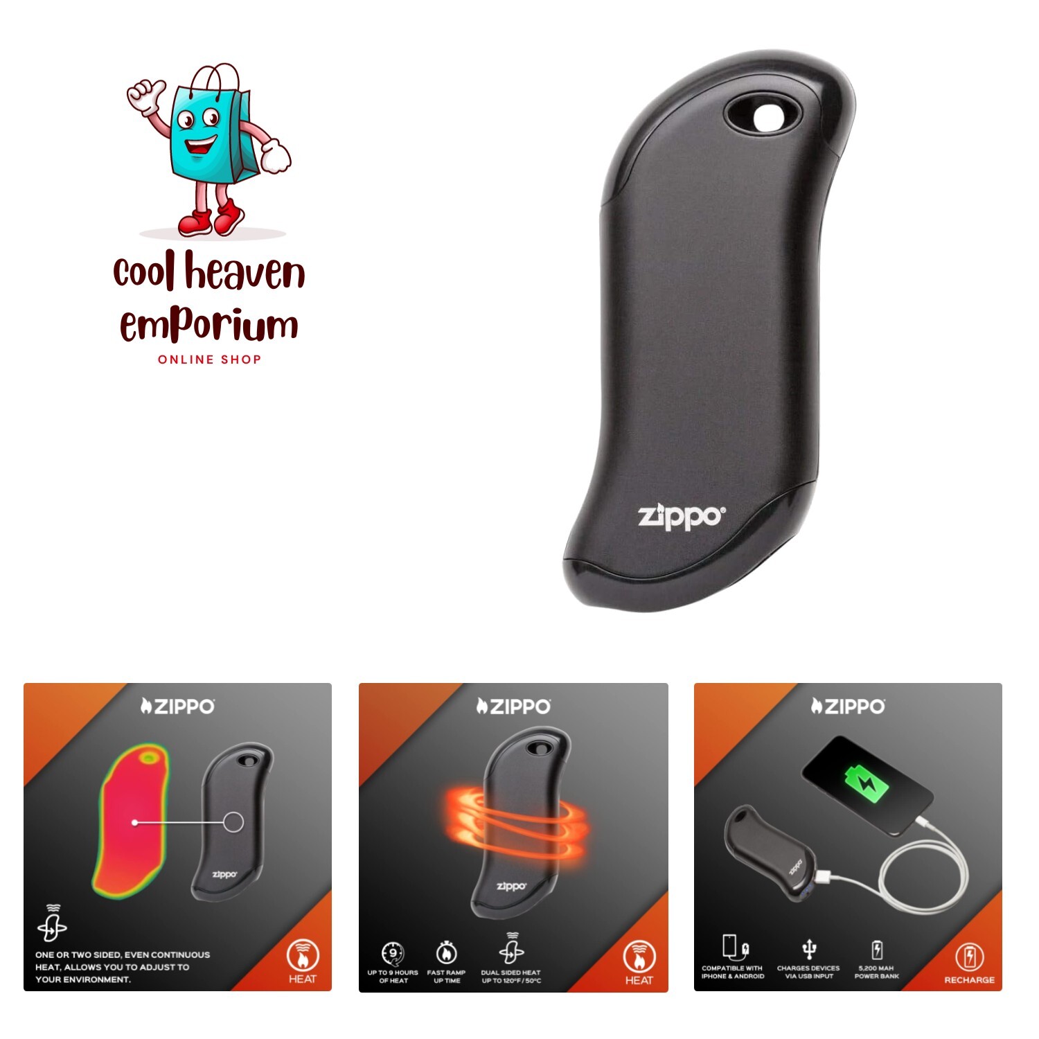 Heatbank 9s Rechargeable Hand Warmer
