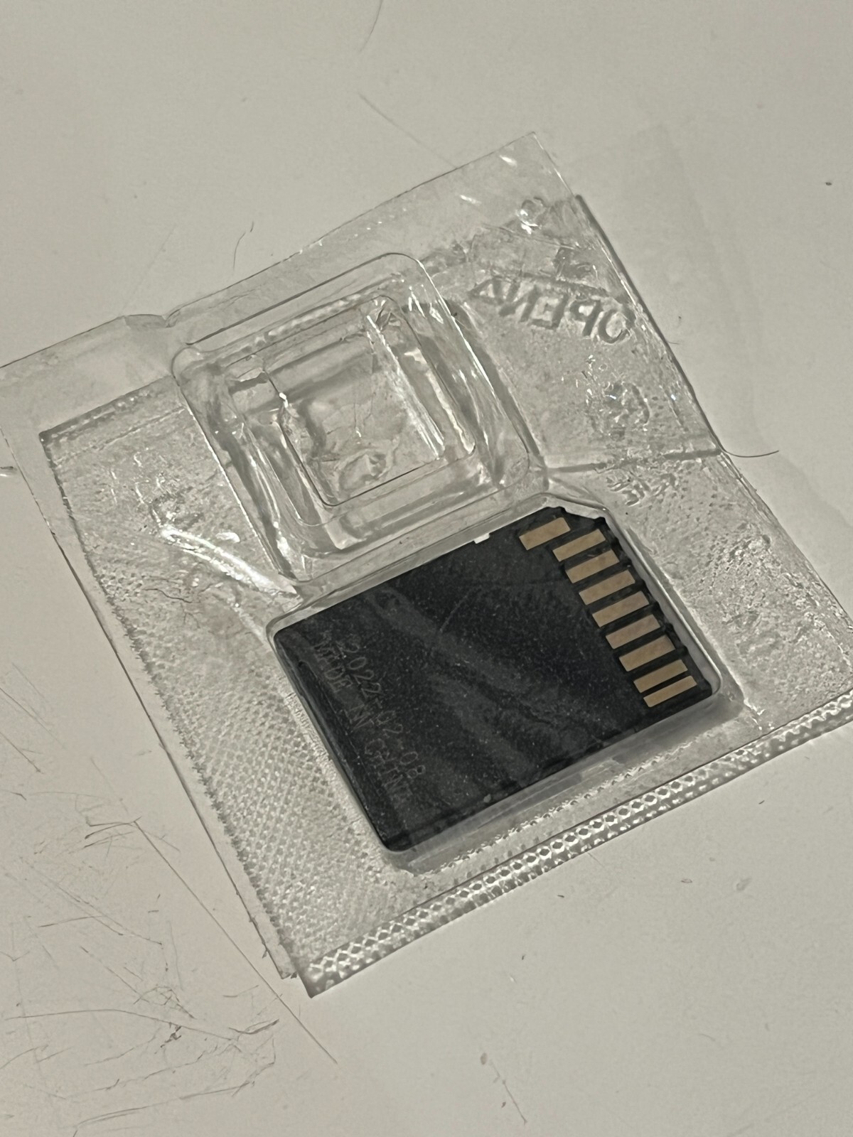 SanDisk microSD Adapter SDHC SDXC, Black Adapter Only, Unused