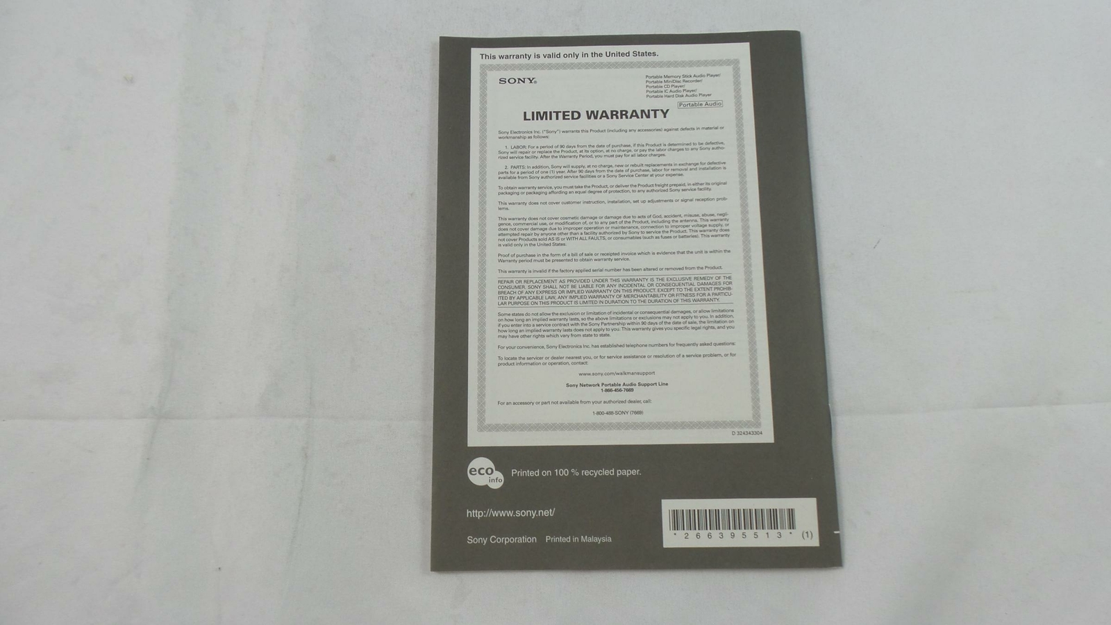 Sony D-NE330/331/NE330 LIV3 Operating Instructions