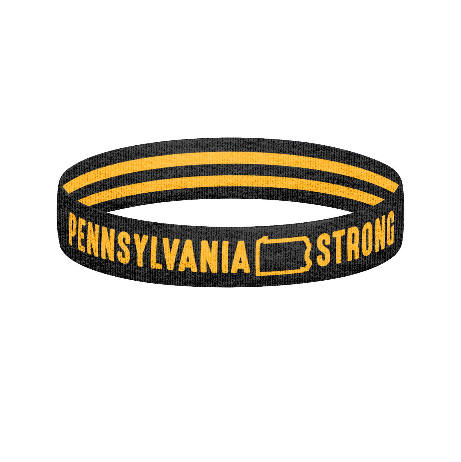 Reversible Pennsylvania Strong Wristband Bracelet Pennsylvania Bracelet