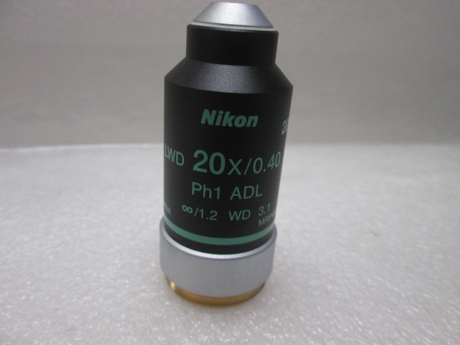 NIKON LWD 20X / 0.40 PH1 ADL OBJECTIVE LENS
