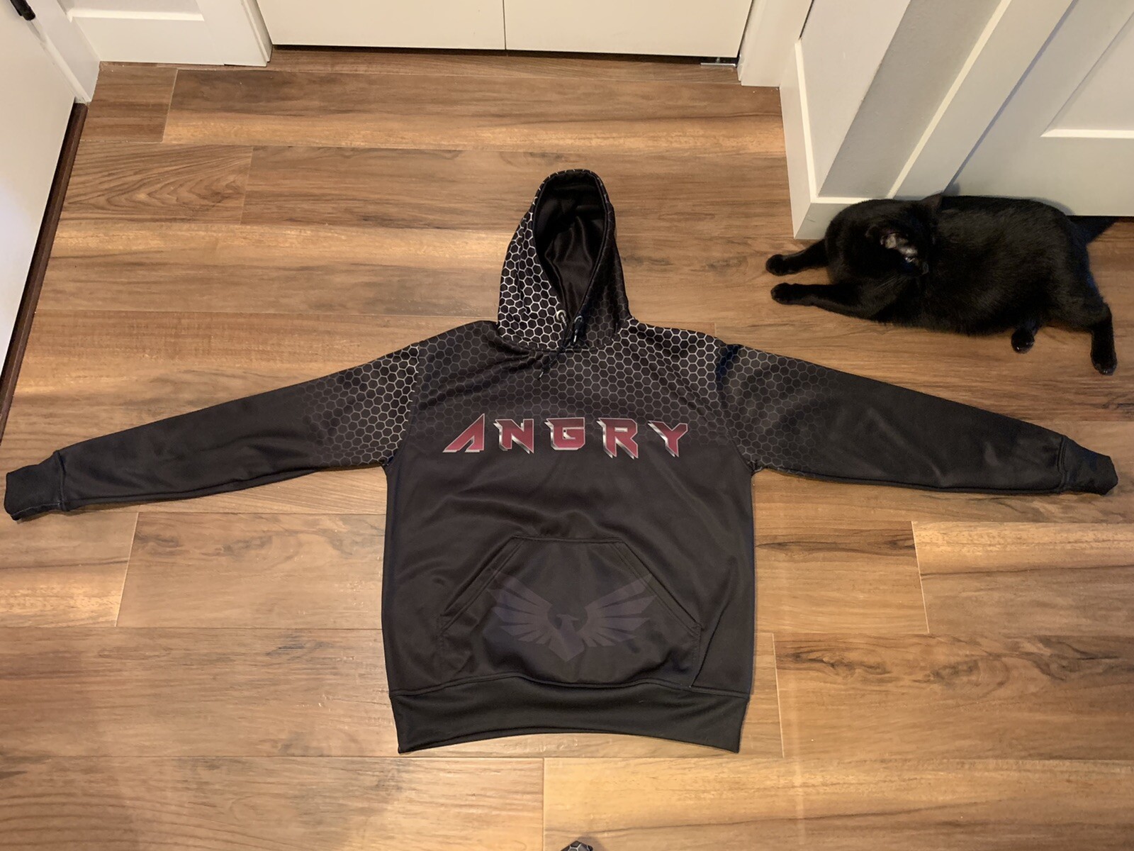 Angry Paintball Hoodie And T-Shirt Size Mediums