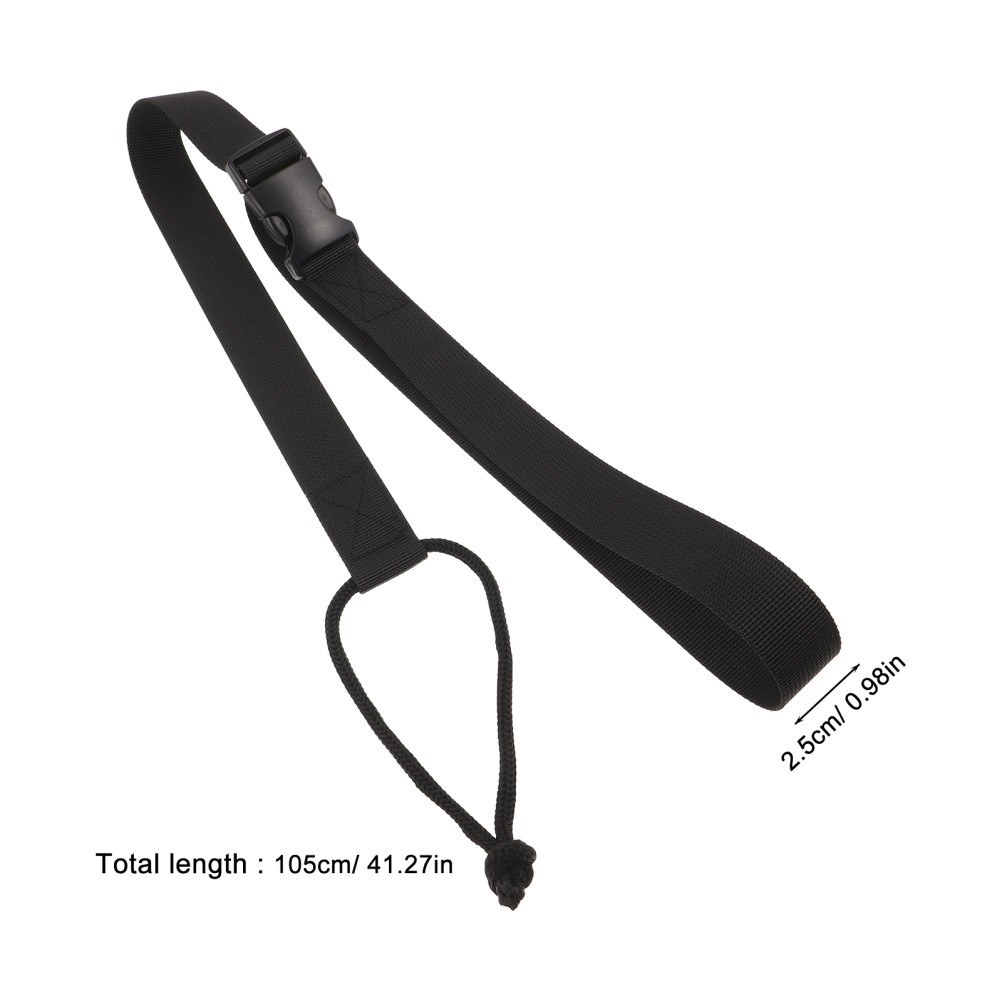 2Pcs Durable Polyester Snowboard Leashes with Quick Release for Beginners