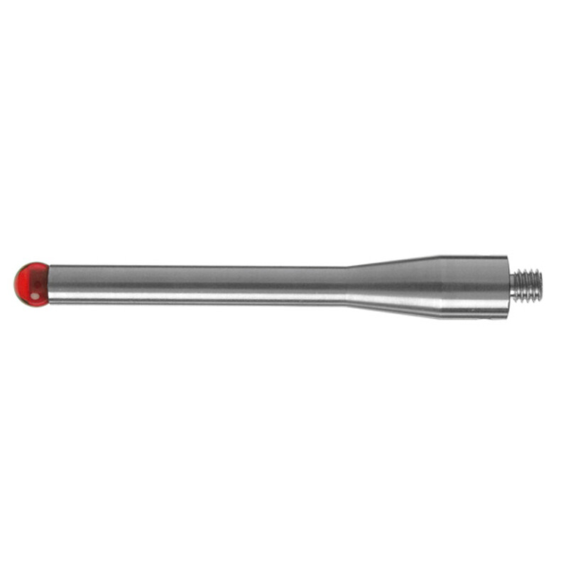 CMM Styli M4 Thread 5.0mm Ruby Ball Stainless Steel Stem L50mm for A-5000-7521