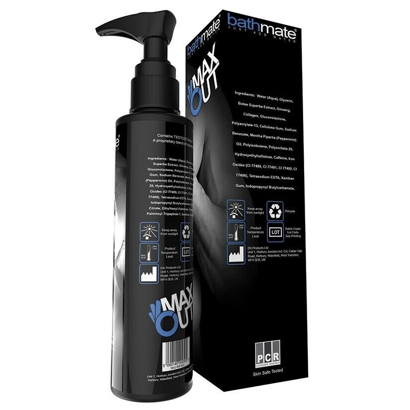 Bathmate Max Out Jelqing Enhancement, Hydromax Serum Lotion 4oz