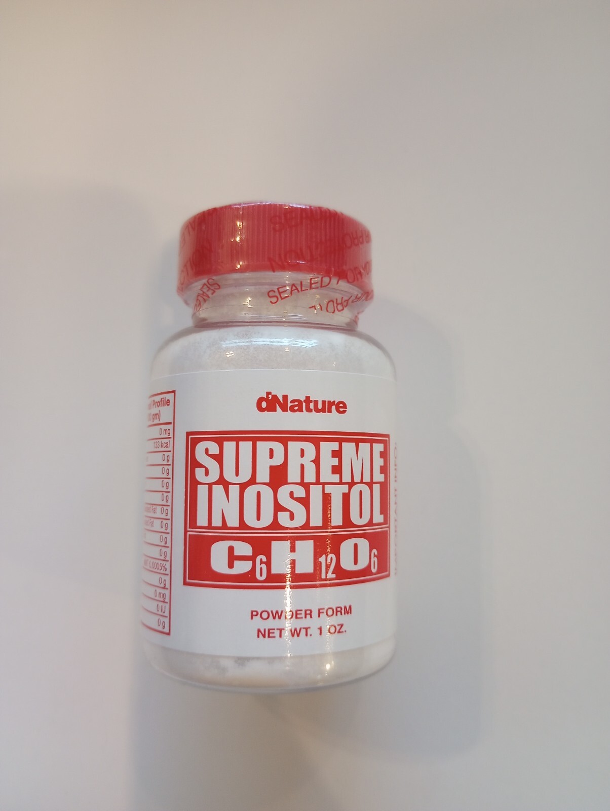 Supreme Inositol Powder 1 oz bottle - one ounce -