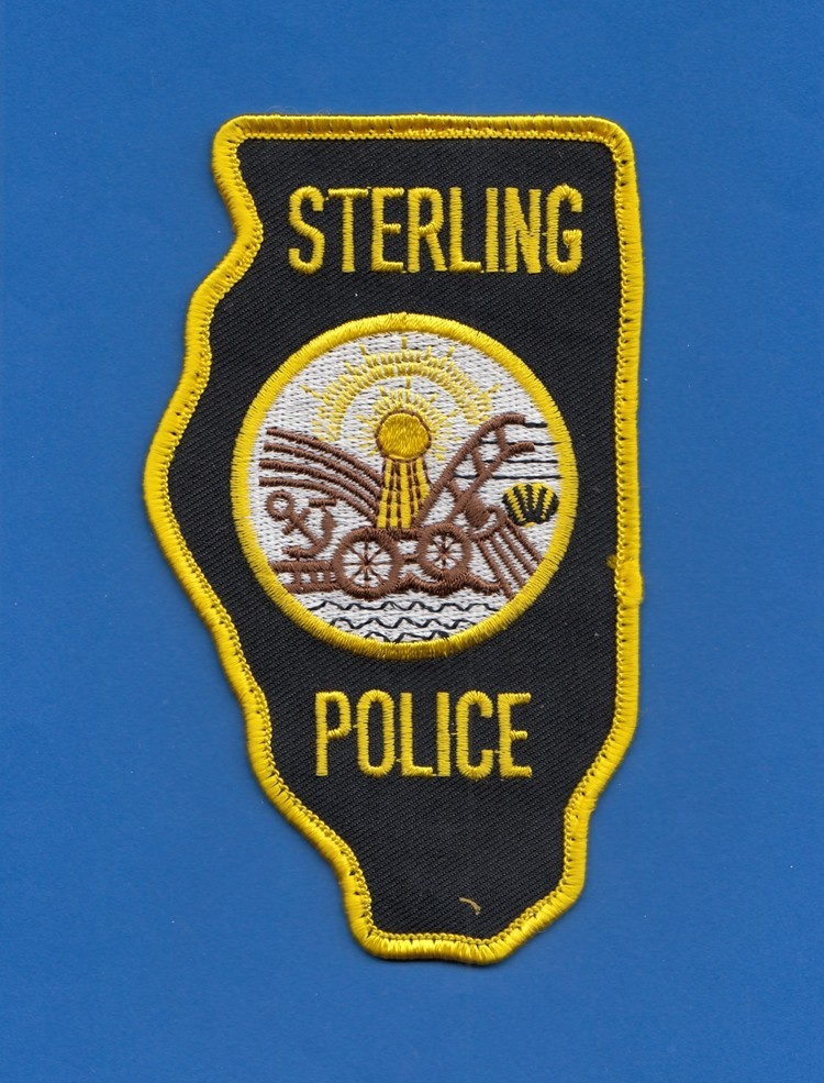 A32 OLD STERLING ILLINOIS STATE TROOPER HIGHWAY PATROL POLICE PATCH FBI