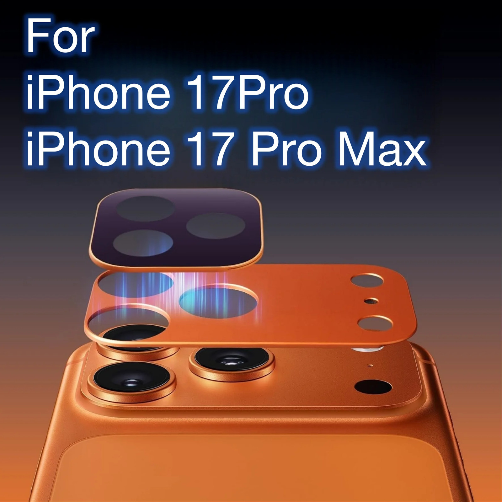 Magnetic iPhone17 Pro Max Circular Polarization Filter CPL Lens Glass Protector