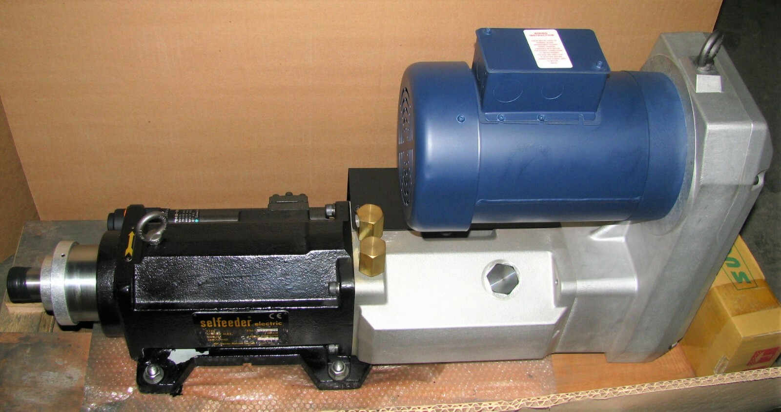 New Sugino ES6-22414UC Selfeeder Drill