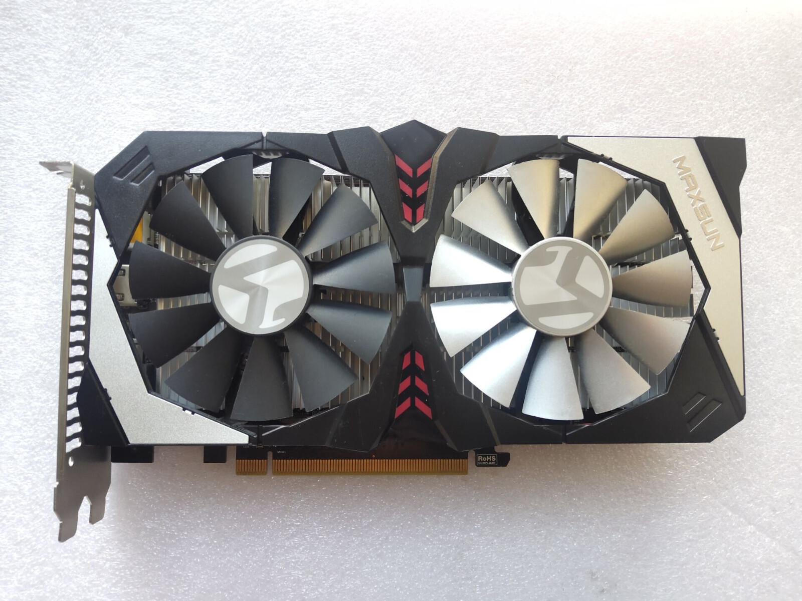 MAXSUN Radeon RX560D 4GB GDDR5 PCI-E Graphics Video Card DP DVI HDMI