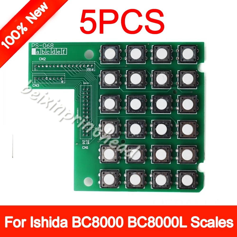 5pcs Keyboard Inner Circuit Board For Ishida BC8000 BC8000L Scales