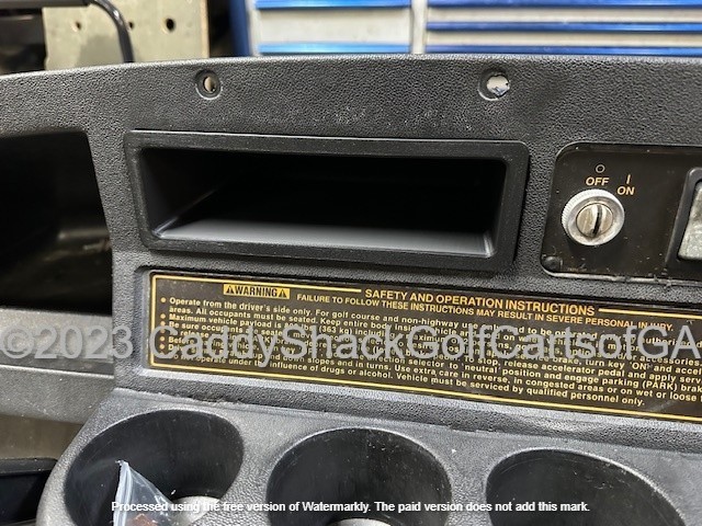For EZGO TXT Cart Ball Holder Cubby Box Dash Insert Gen 2 Original Creator