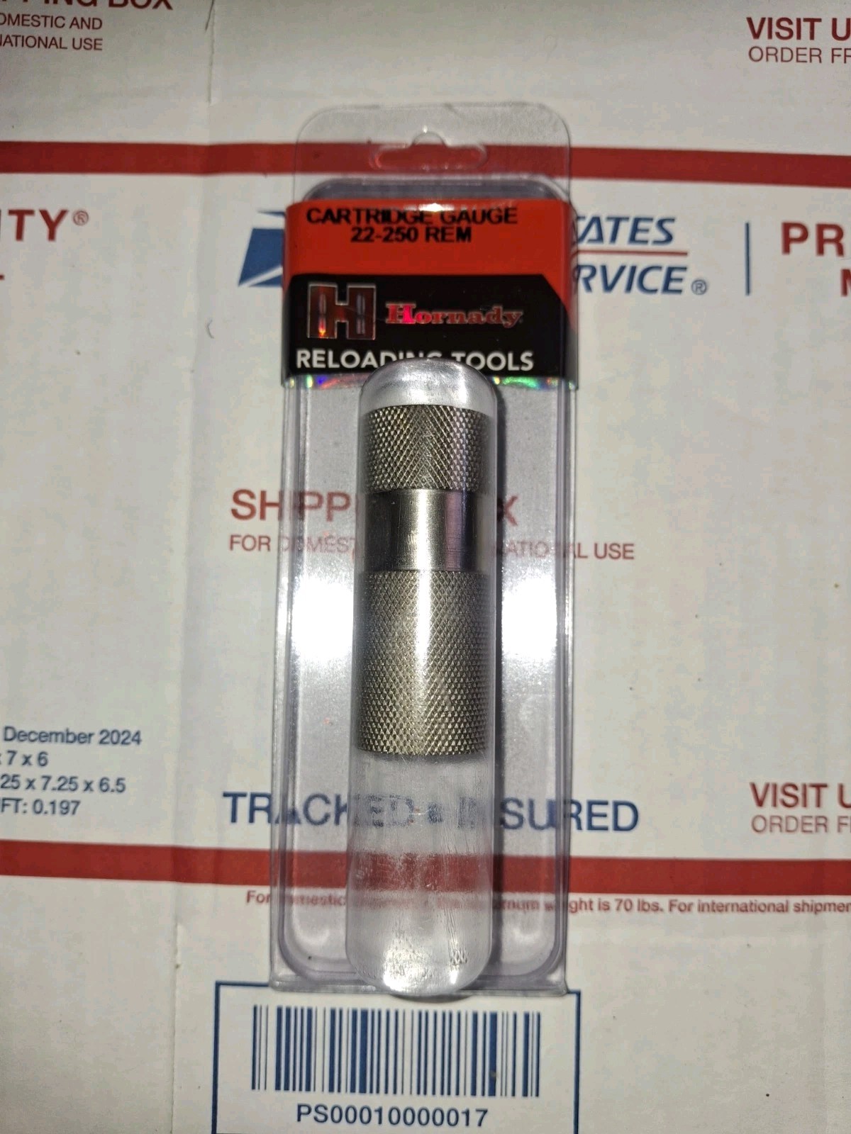 Hornady Lock-N-Load Cartridge Gauge For 22-250 Remington (.224) Caliber - 380708