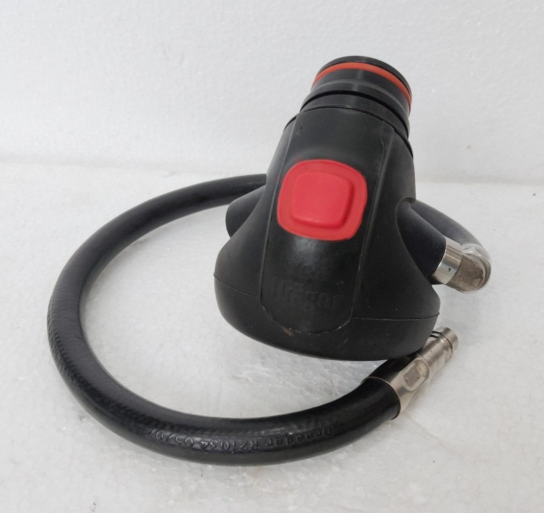 Drager BRSF10056 Lung Demand Valve Hose Assembly Air Supply Regulator Unit