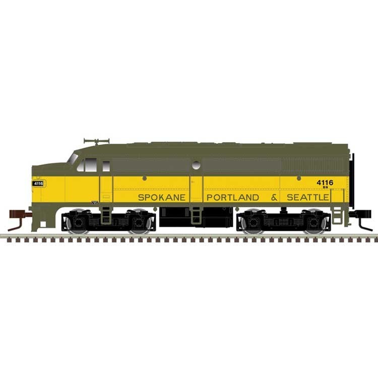 40005088 N-Scale Atlas Alco FA1 Large Numberboards - Sound and DCC BN #4112