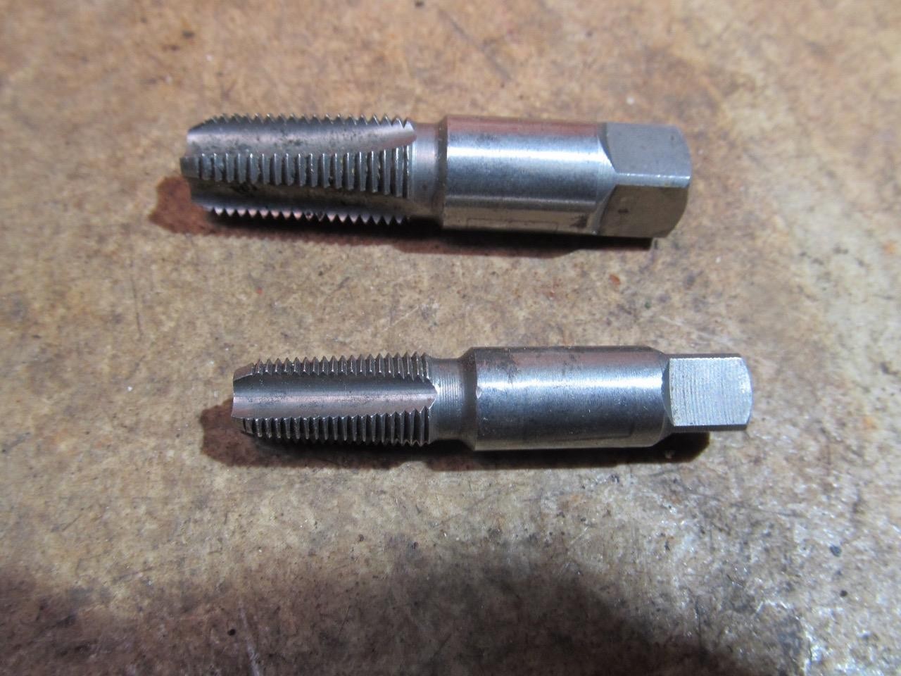Hansen 1/8" NPT and 1/4" NPT Pipe Thread Taps