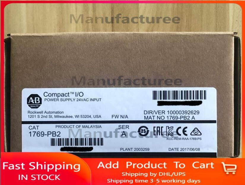 Allen-Bradley 1769-PB2 / A CompactLogix DC 2A/0.8A Power Supply 1769PB2