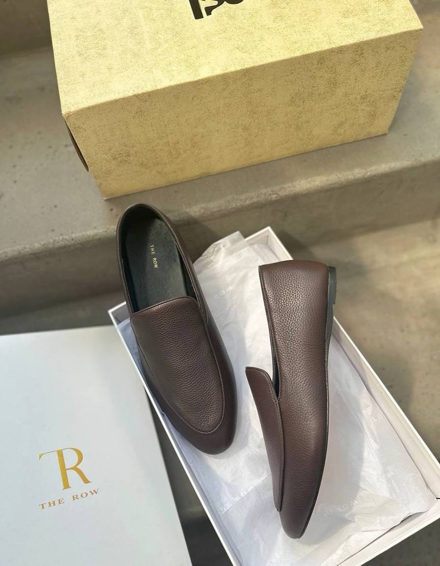 The Row Leather Shoes Brown 39 Size