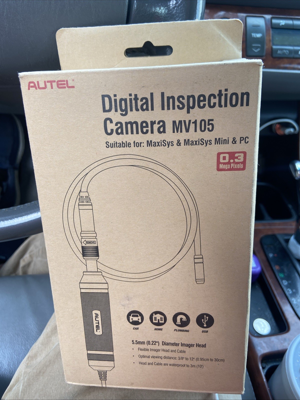 Autel MaxiVideo MV105 Digital Inspection Camera Video Scope for MS908P MK906BT