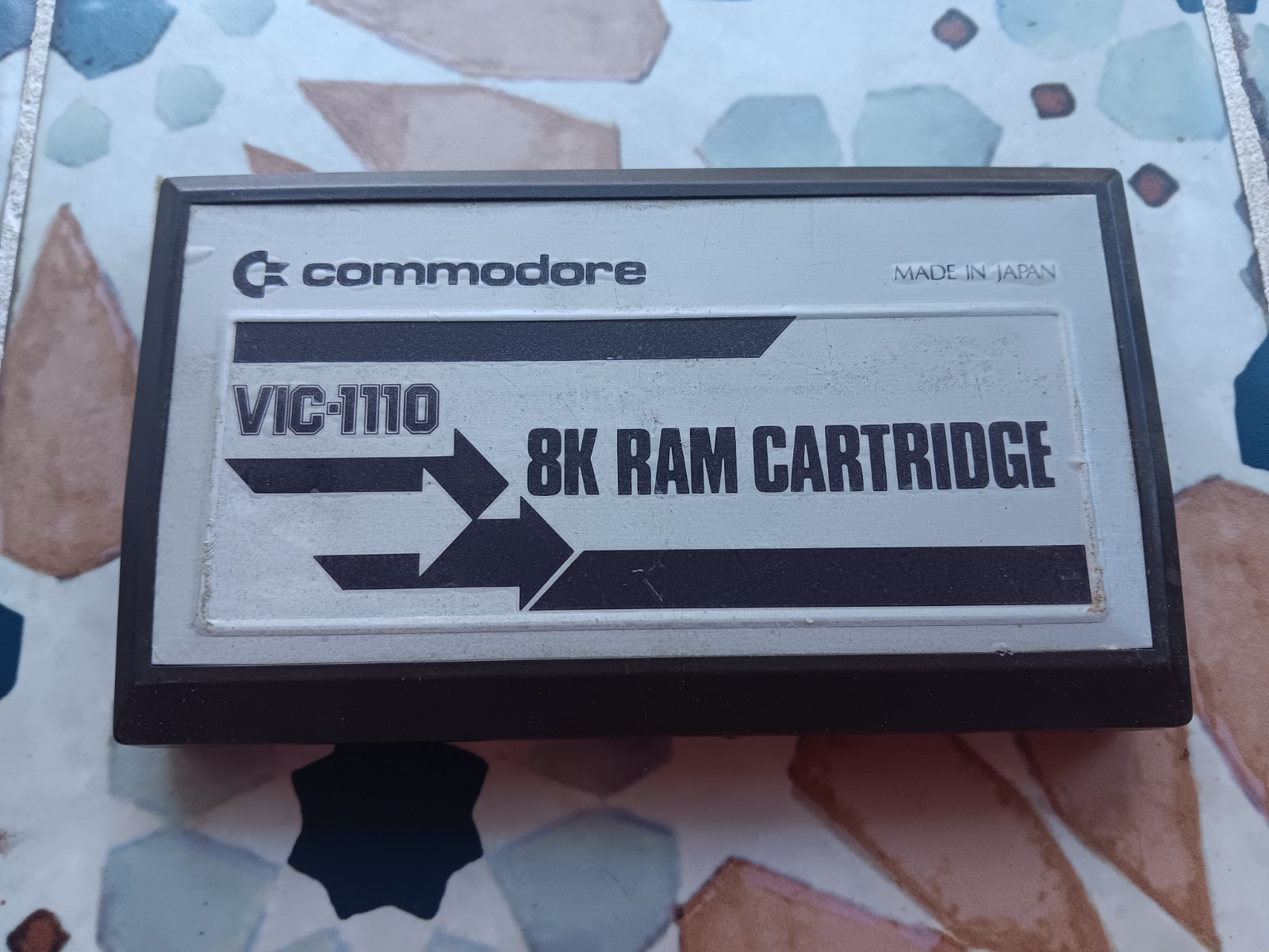 Commodore Vic 20 8K Ram Cartridge VIC 1110 Tested/Works