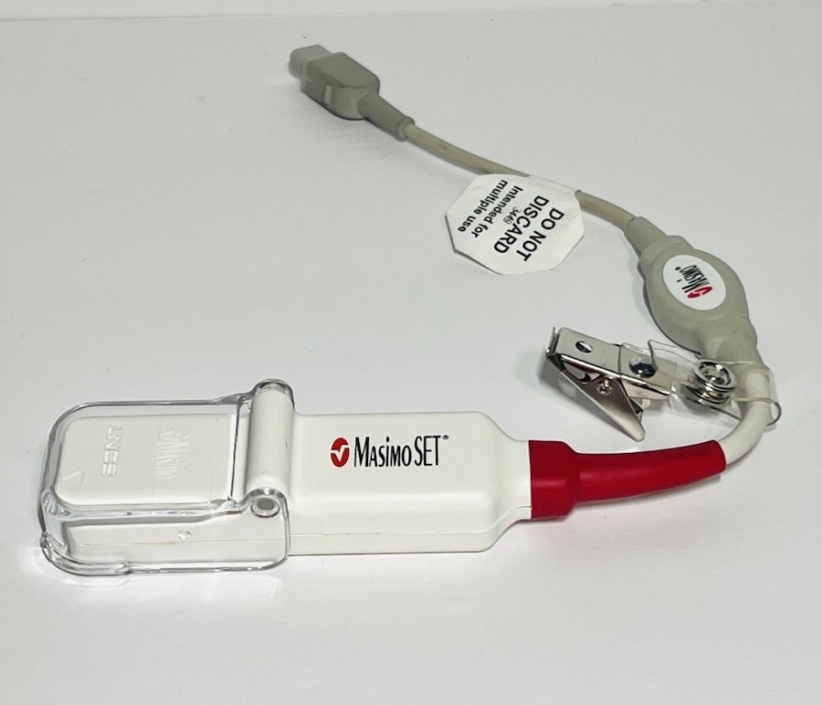 Masimo Cable and Sensor.