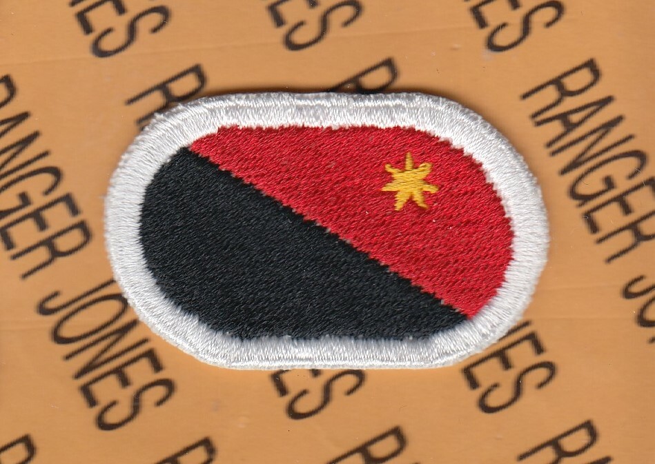 US Army 6th Engineer Bn Airborne para oval patch c/e