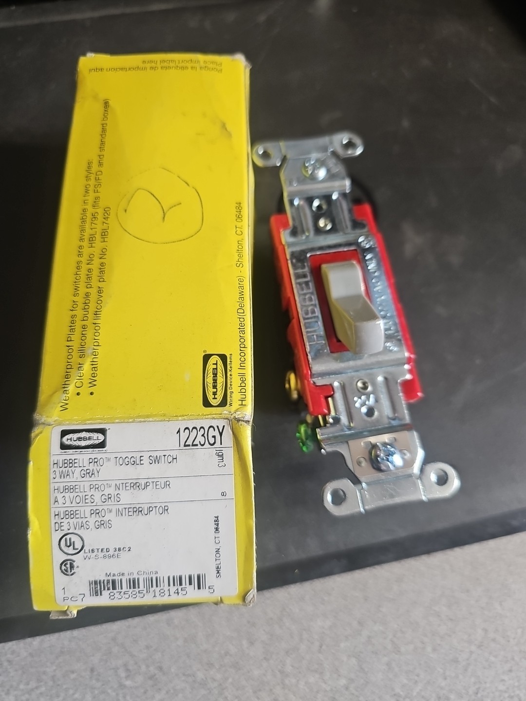 Eaton AH1223GY Light and Dimmer Switches