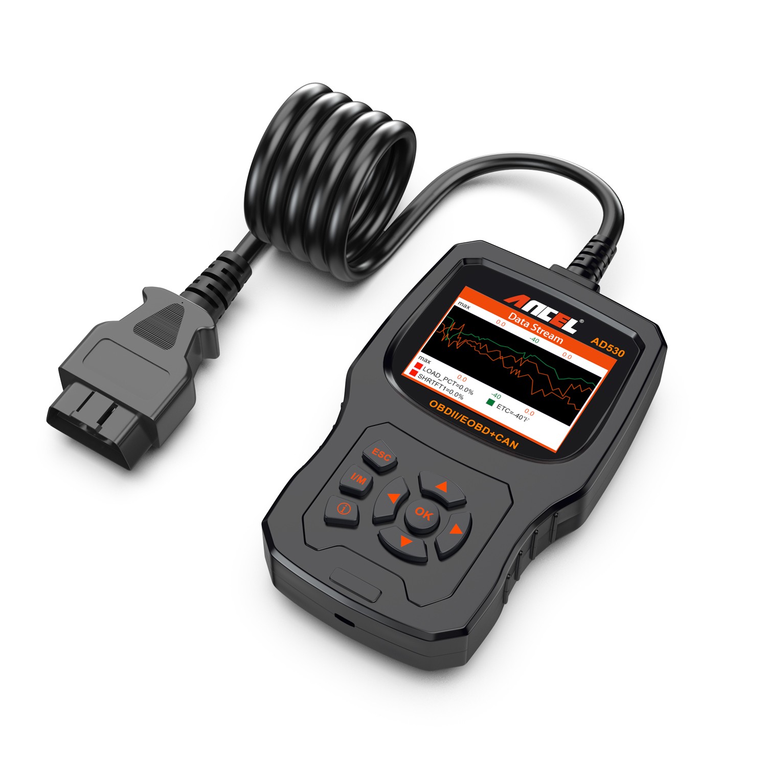 ANCEL AD530 OBD2 Scanner Diagnostic Tool Battery Test Engine Light Code Reader