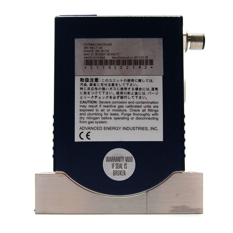 Aera PI-98 Mass Flow Controller 0190-34213 Digital MFC (CH3F/100cc) C-Seal