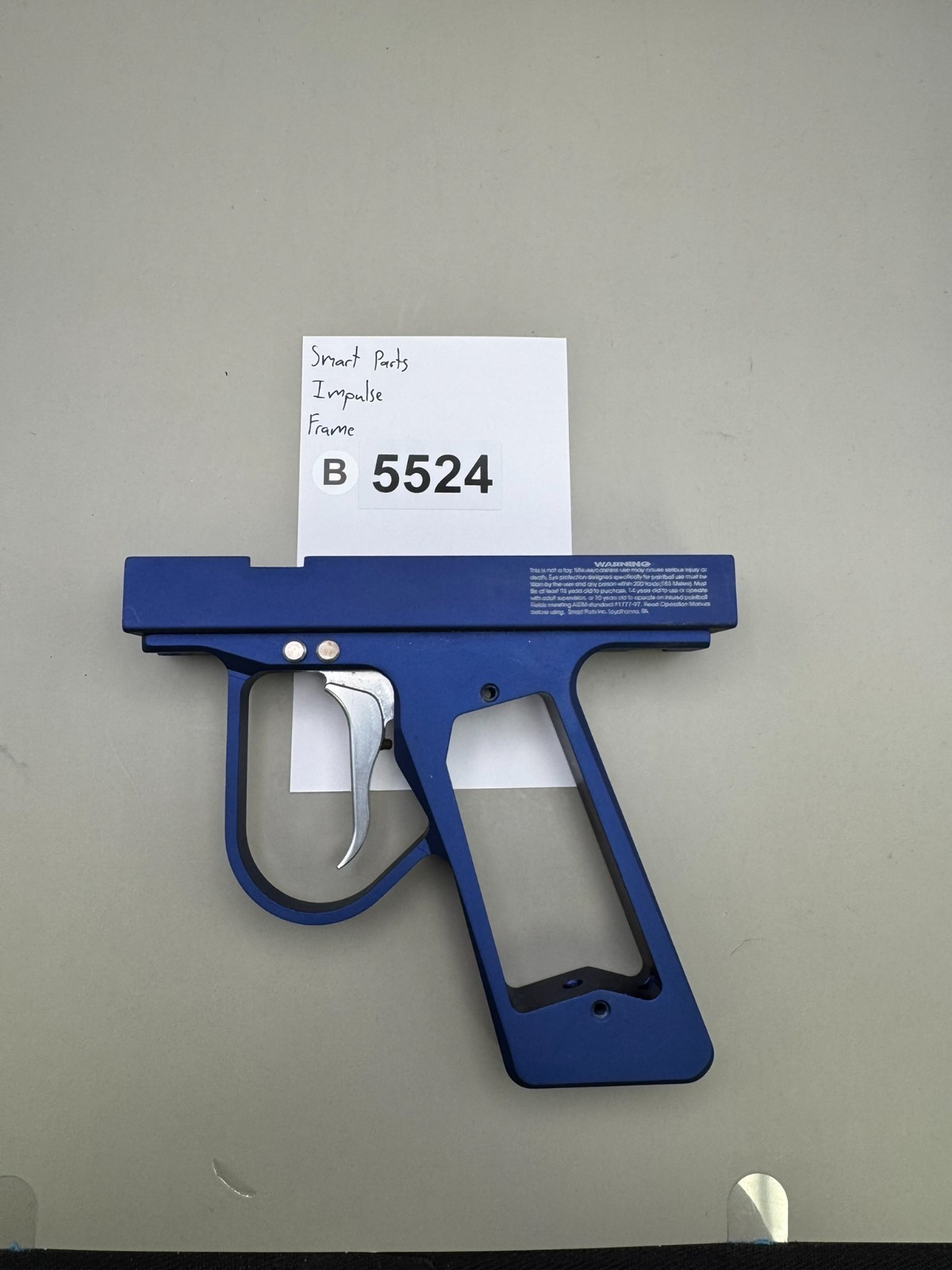Smart Parts Impulse Paintball Marker Frame-Satin Blue